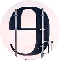 lettres grand format de fer 