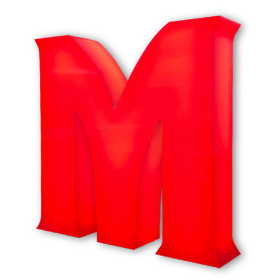 Bloc Led couleur (Face illuminée / Chant illuminé)