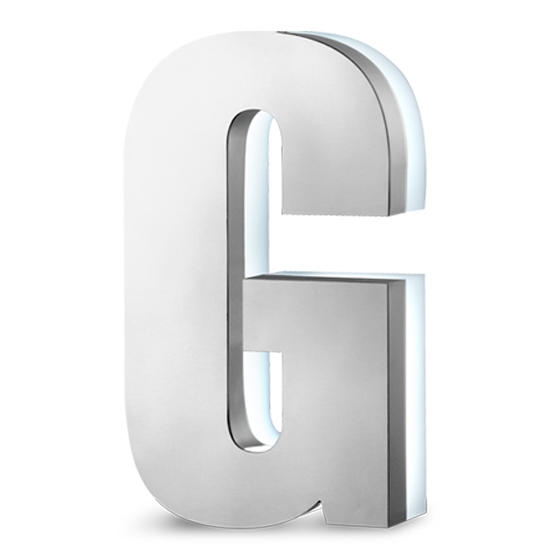 Retro-illuminé avec méthacrylate vu