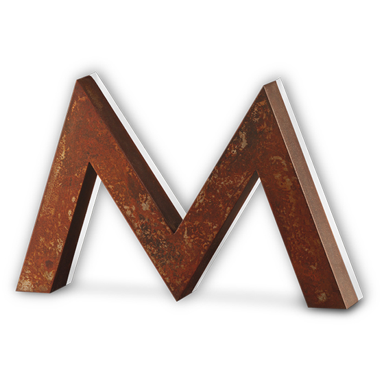 Rétro-illuminé avec méthacrylate vu