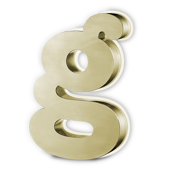 Rétro-illuminé avec méthacrylate en contour